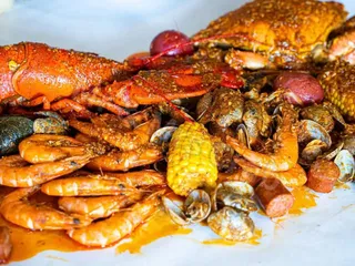 Combo à partager, sauce cajun maison