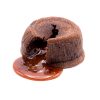 Fondant choco / Coco avec 1 Boule de glace